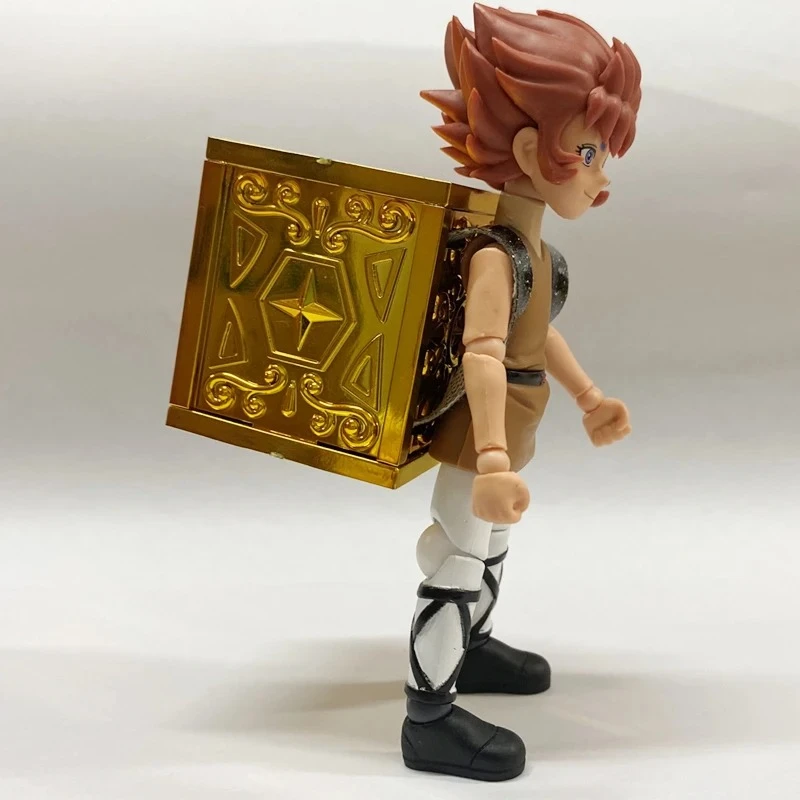 In Stock ST/ShineTime Saint Seiya Myth Cloth EX Aries Mu KiKi Gold Knights of the Zodiac PVC Action Figure Model