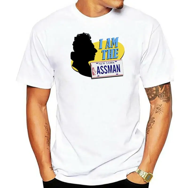 The Ass Man t-shirt Seinfeld Cozmo Kramer retro nostalgic tv show graphic tee   Cool Casual pride t shirt men Unisex Fashion