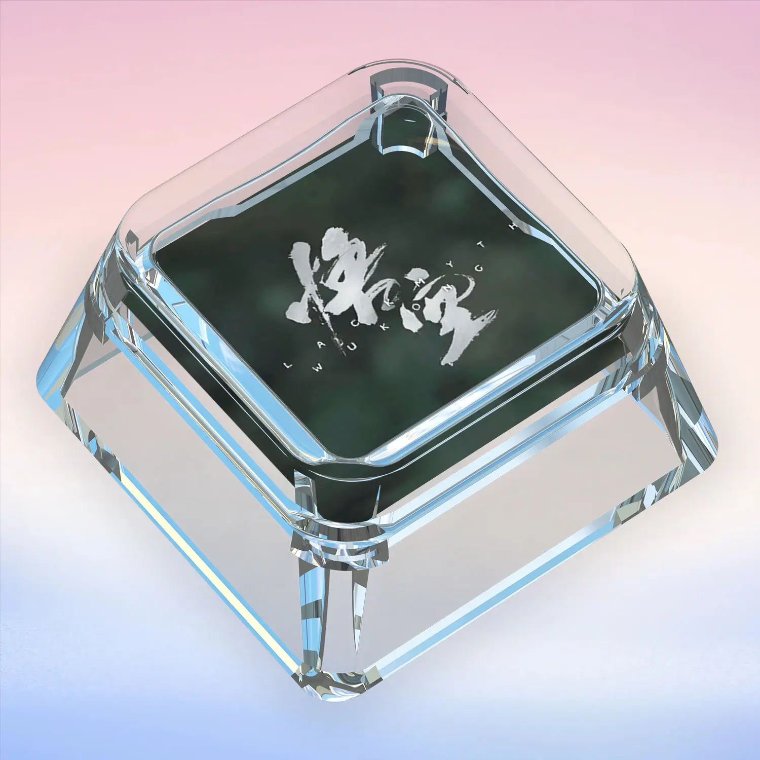 Black Myth Wukong Transparent Keycaps 4pcs Supplementary Keycaps Wukong Keycap Game Transparent Transparent PC Keycaps