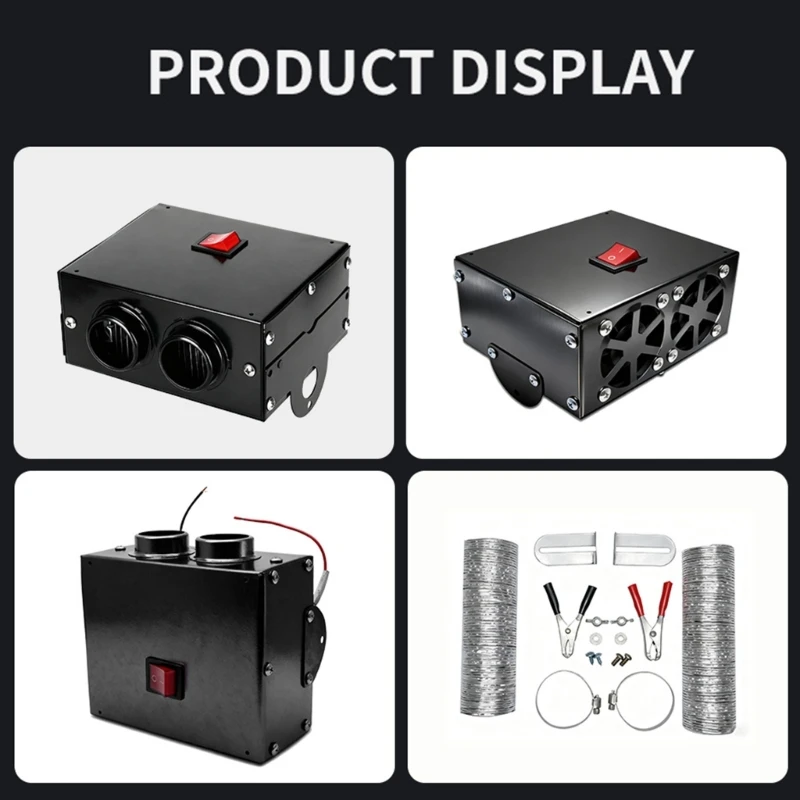  Small Vehicle Air Heater 12/24V System Defroster For Windshield Clearance Fast Warming In Cold Weather