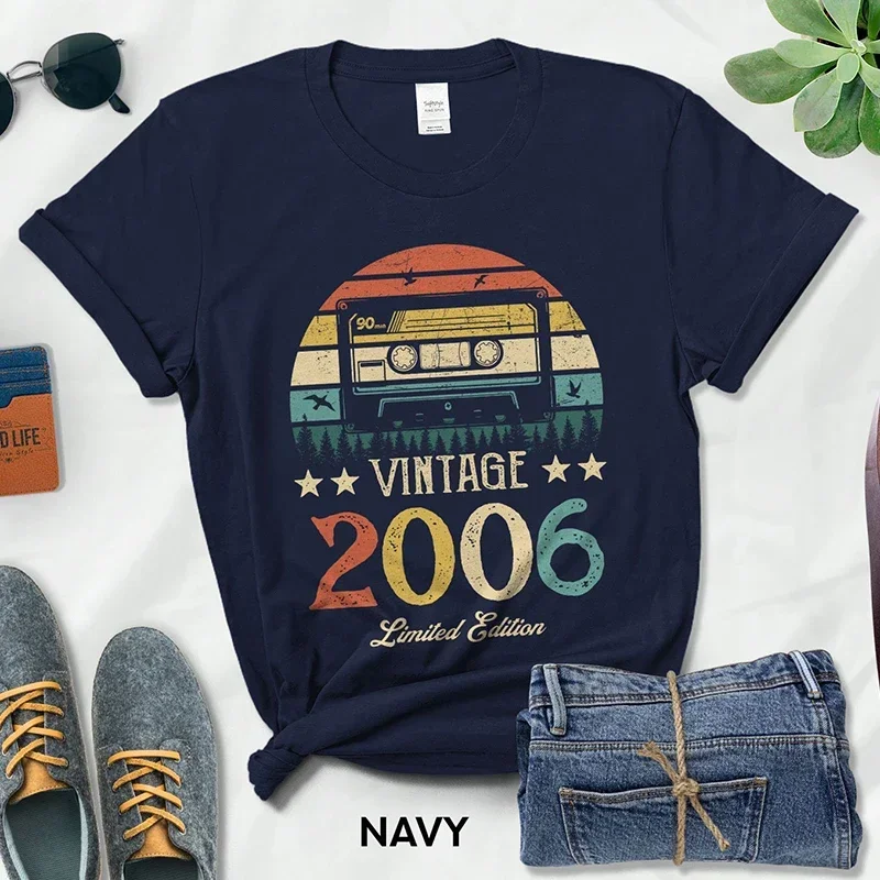 Y2k Short Sleeves Sunmmer T Shirt Retro Cassette Vintage Women T Shirt Birthday Party Gift Streetwear Ladies Summer Fashion Top