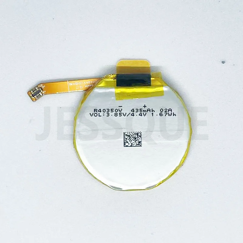 ( Thickness: 4mm  Diameter: 35mm ±0.5mm) 450mAh 3.85V R40350V XU1 Smart Watch Round Type Battery