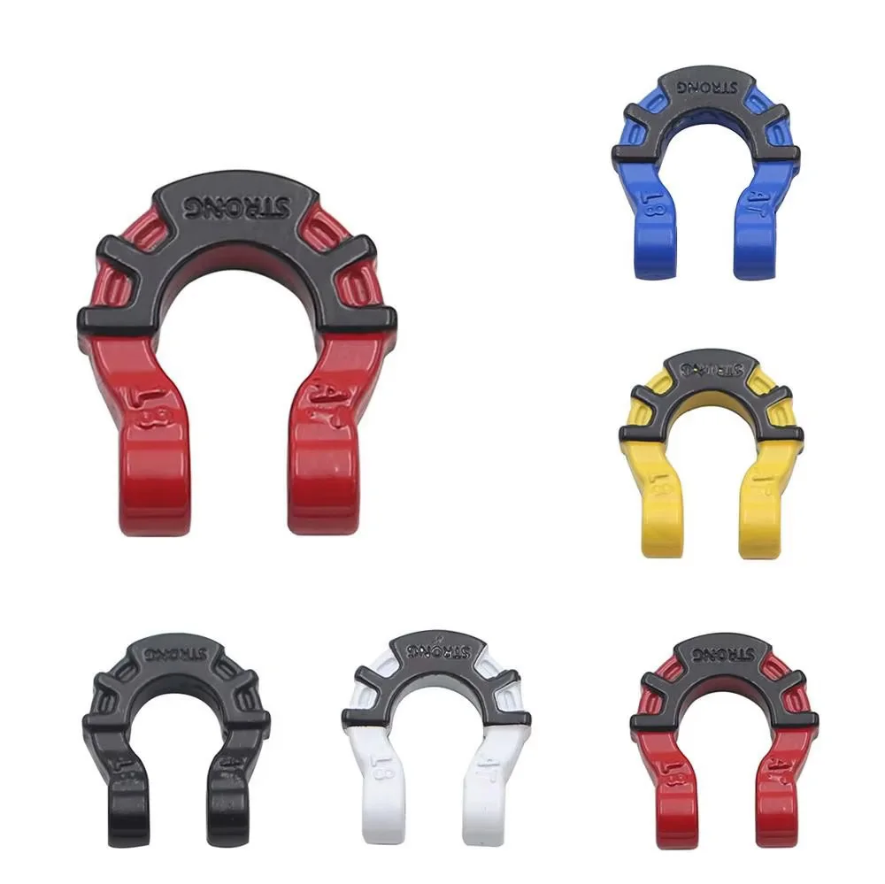 Metal Front Rear Bumper Trailer Hook Tow Shackle Rescue Hook for 1/10 RC Rock Crawler Car Axial SCX10 TRX4 TRX6