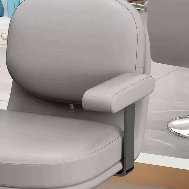 

Men Trendy Barber Chair And Barber Shop Black Simplicity Beauty Unique Barber Chair Luxury Hair Salon Chaise Home Furniture