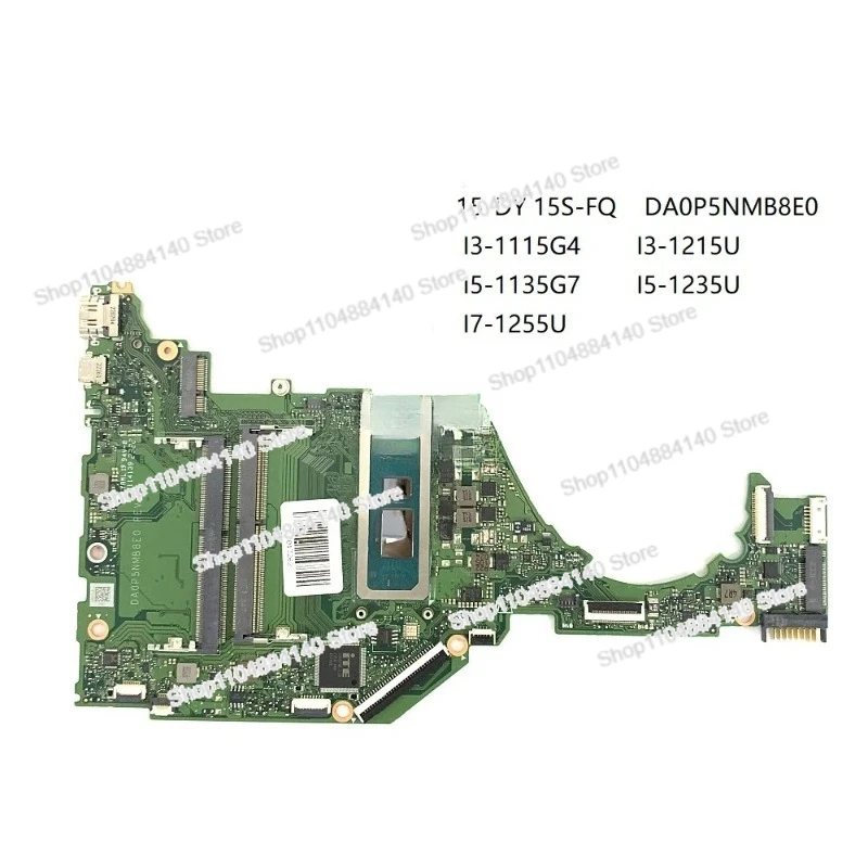 

Для I3-1115G4 I3-1215U I5-1135G7 I5-1235U I7-1255U