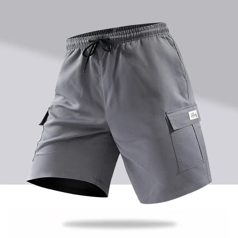 Men's Quick Dry Loose Fit Summer Shorts Thin Sport Casual Beach Pants Versatile Teenage Lightweight Comfortable Sweatpants