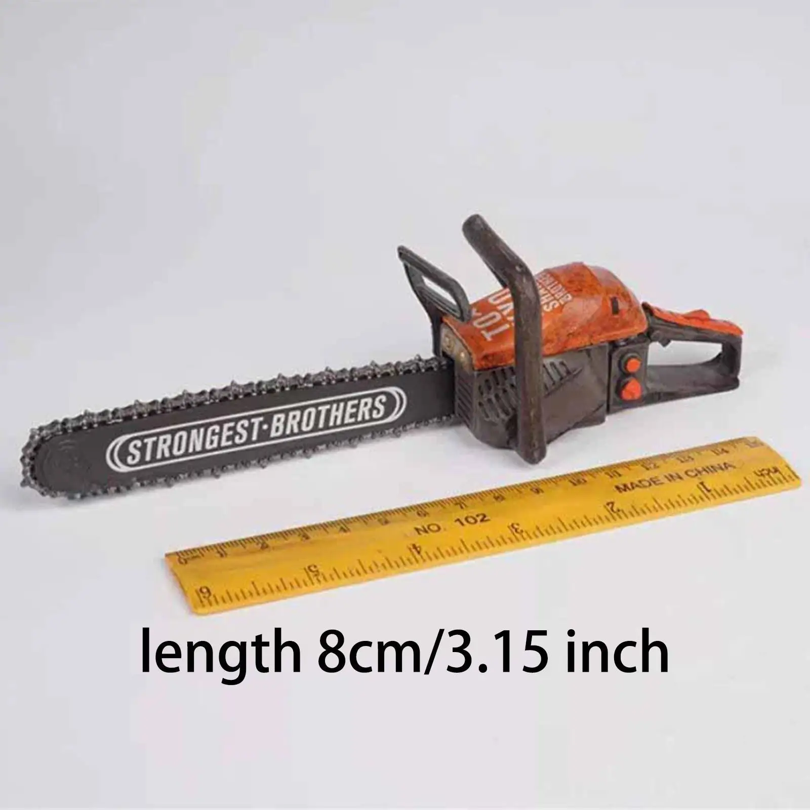 Modèle de tronçonneuse à l'échelle 1/6 pour scène d'action de figurine de mode Sodier de 12 pouces