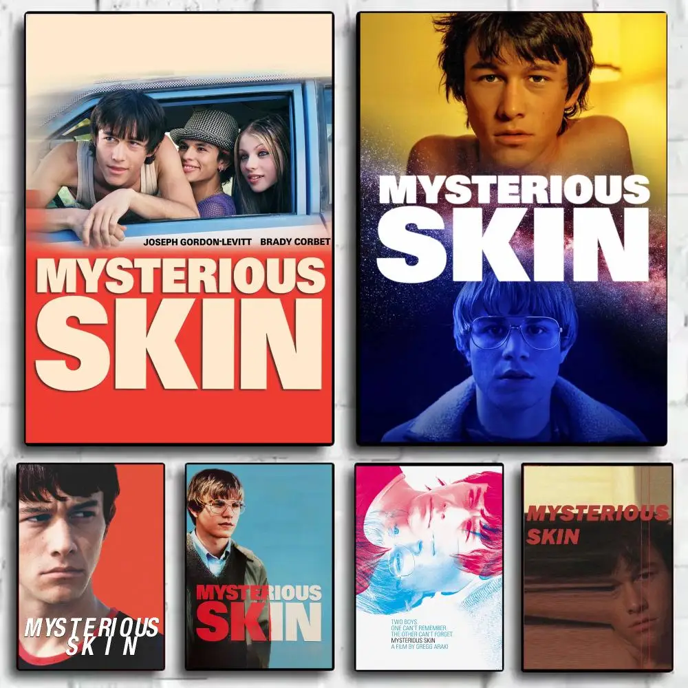 Movie M-Mysterious Skin Poster Japandi Wall Art Canvas Print Minimalist Japanese Style Bedroom Decor