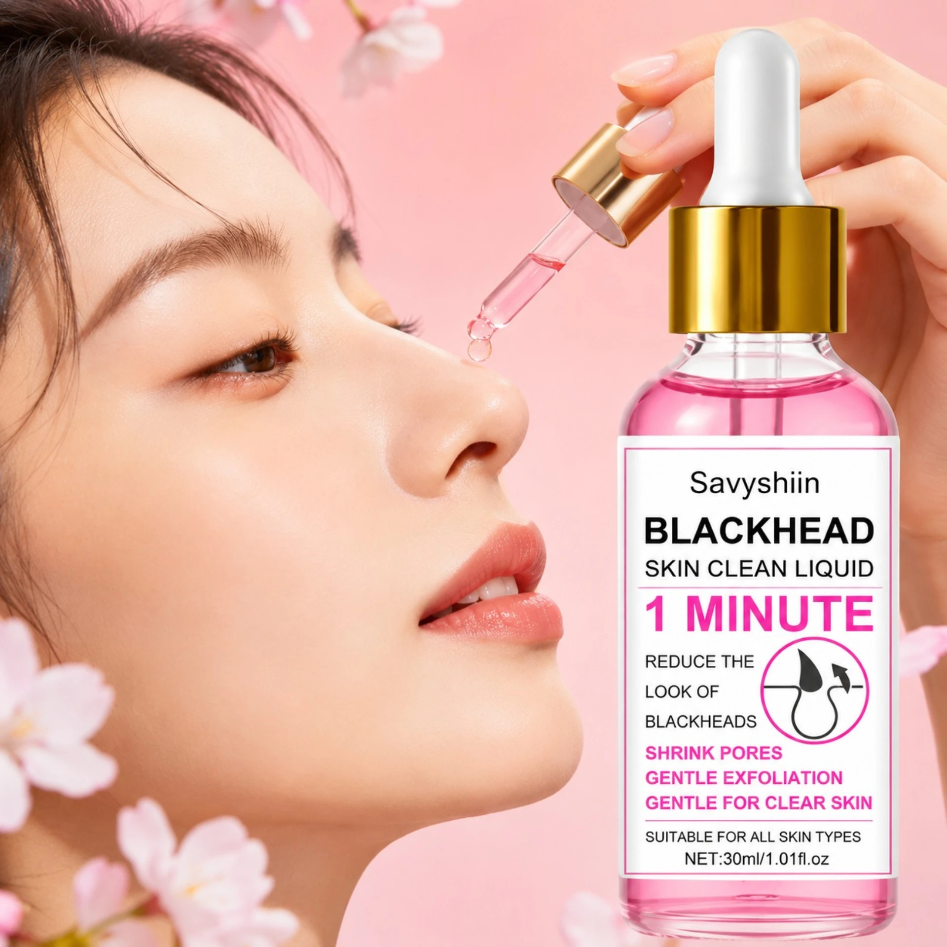 Skincare Salicylic Acid - 과일산 살리실산 세럼 딥 클렌징 블랙헤드