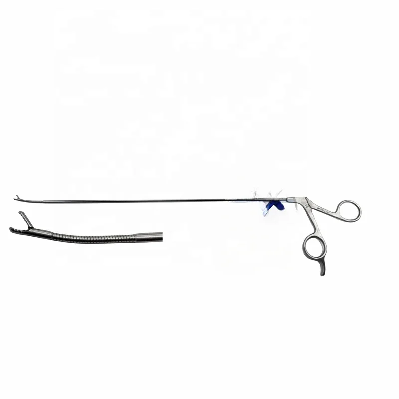 Spine Endoscope Surgery Instruments Flexible Serrated Forceps Transforaminal 