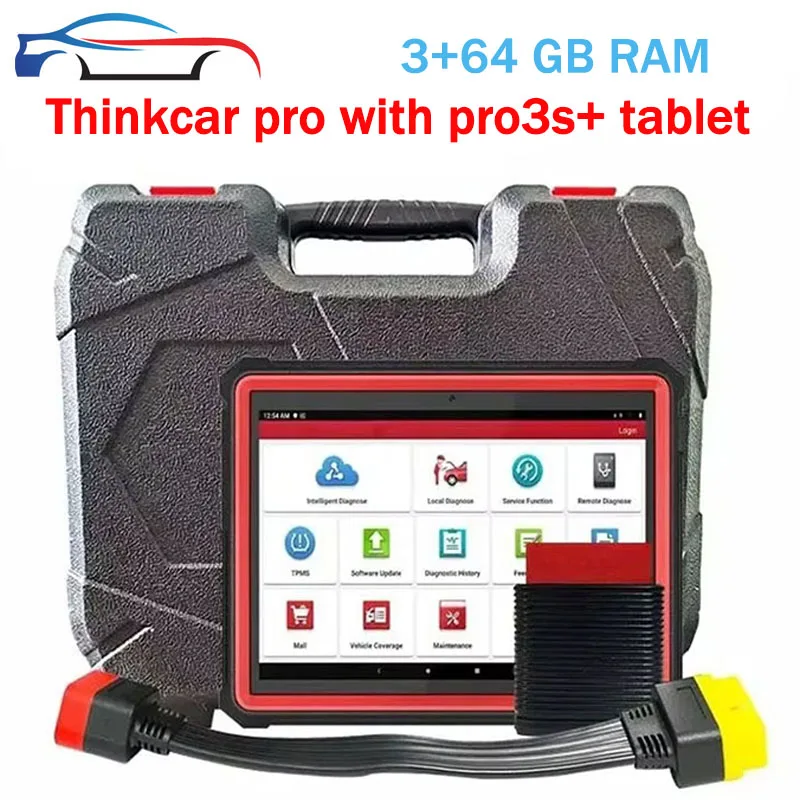 

Новейший Thinkcar pro 2024 года с планшетом pro3s+, 3 64 ГБ ОЗУ, DBSCAR5 DBSCAR VII OBD2, сканер, автомобильный инструмент Daignostic, работающий для D-Z