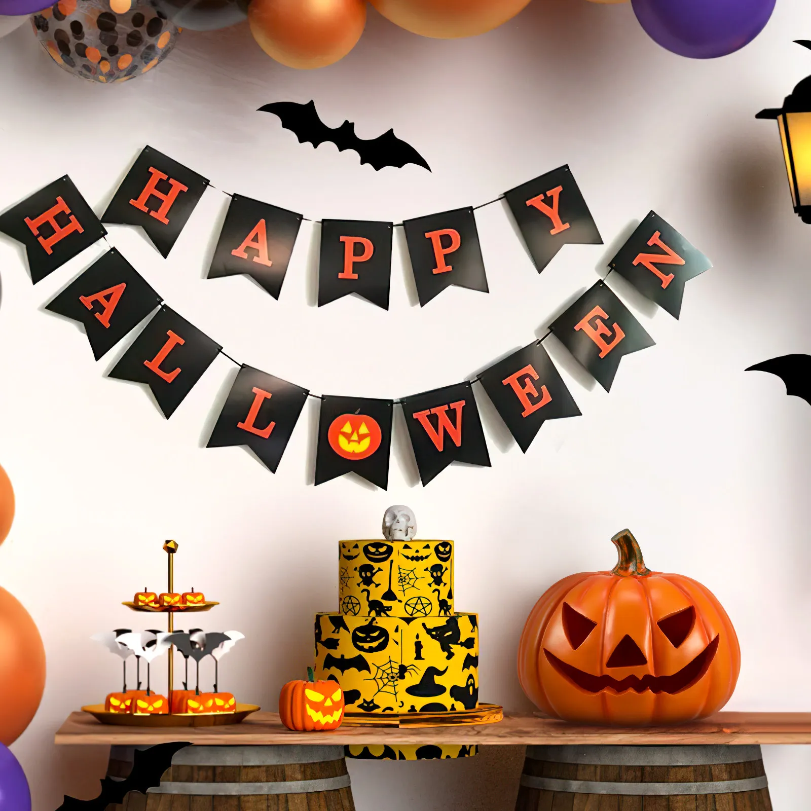 

Resin Halloween Pumpkin Ornament Mini Pumpkin Decor Cute Fashion Scary Design Safe Non Toxic Home Table Desk Wedding Moss