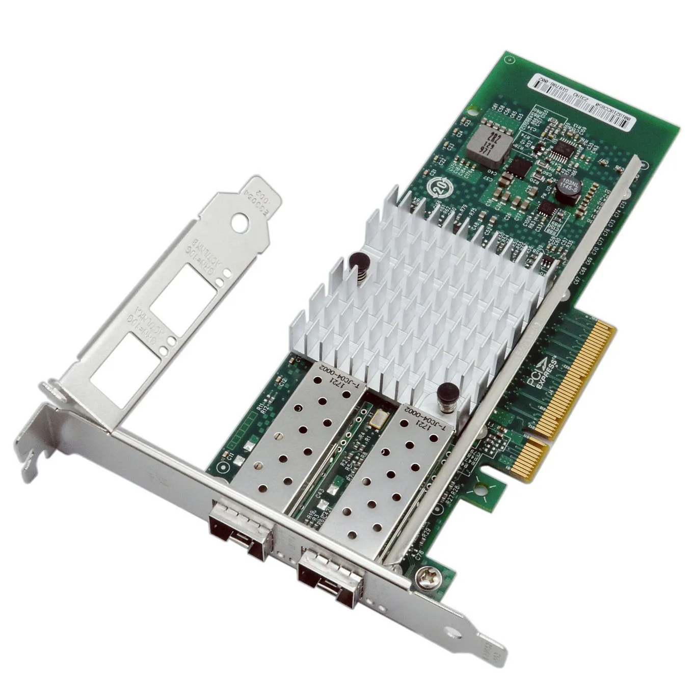 X520-DA2 Dual Port 10G PCI-E x8  82599ES Chip Ethernet Network Adapter E10G42BTDA Ethernet Server Adapter Without SFP+ Port