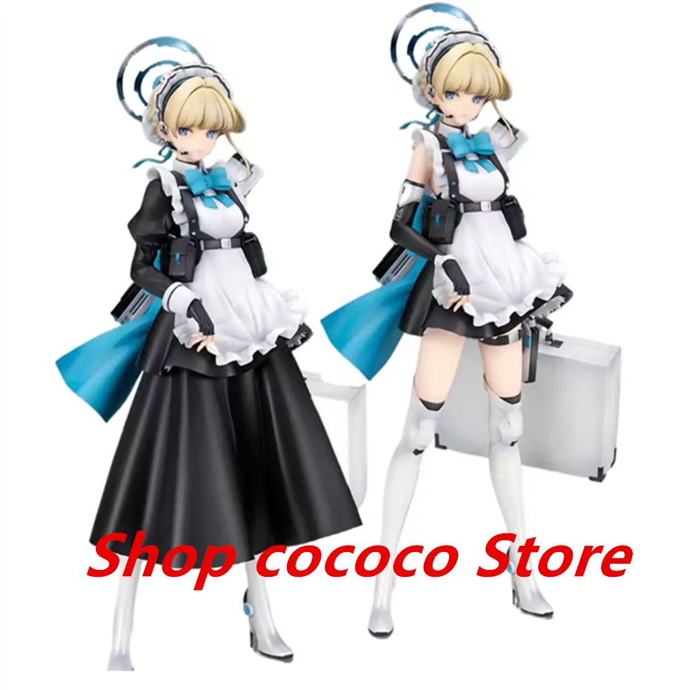 

Новые 27-сантиметровые синие архивные фигурки Asuma Toki, наряд горничной, статуя из ПВХ, Коллекционная модель, украшение для стола, подарки на день рождения, игрушки