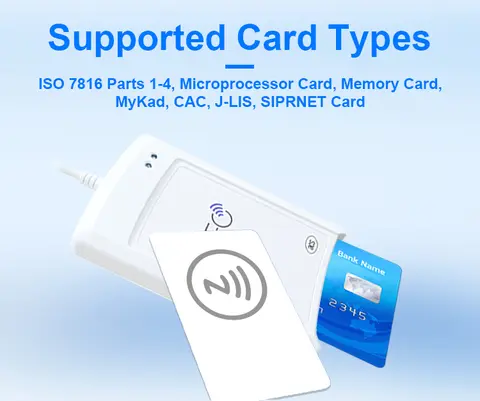 ISO14443&ISO15693 ISO18092 PC/SC 13.56Mhz RFID NFC Contactless Smart Card Reader Writer ACR1552U-M1