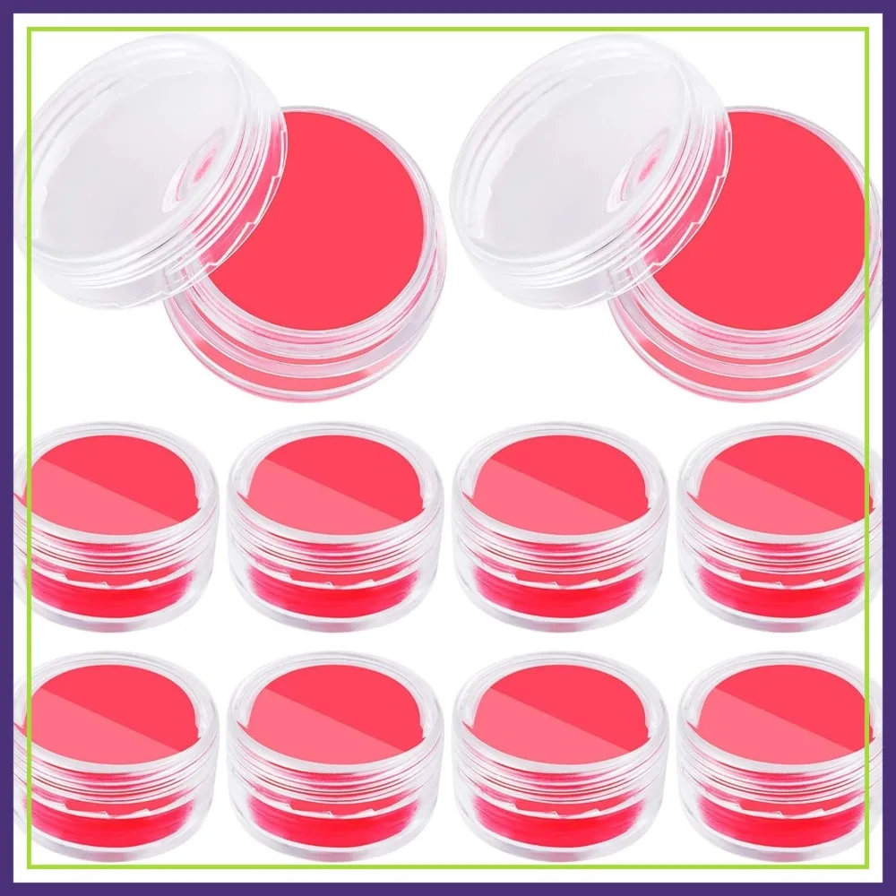 

20PCS Diamond Art Wax Refills Red Glue with 10 Clay Storage Box for 3D Painting Embroidery Accessories