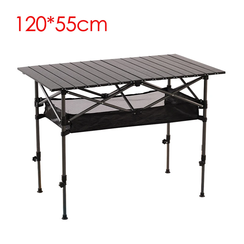 

Lightweight Camping Table Folding Outdoor Picnic Dinner Desk Garden Backpacking Barbecue Desk Supplies with Storage Bag