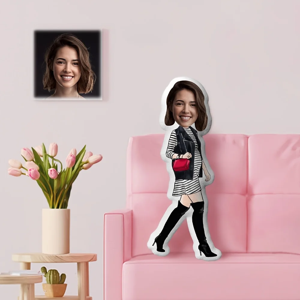 1 customized funny emoji pillow, the first Mother's Day emoji pillow, warm and fun surprises, suitable for Valentine's Day, Hall