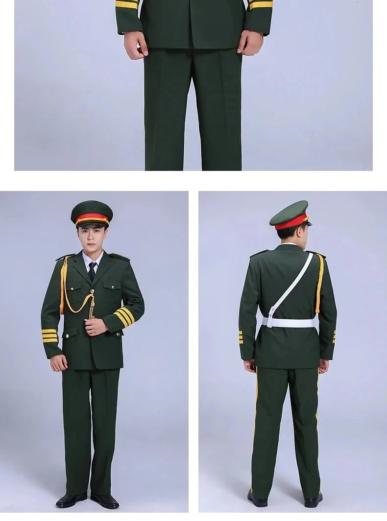 Institutions honour guard public functionary Chorus Performance Military Clothing Flag Raiser Clothes National Flag male Uniform