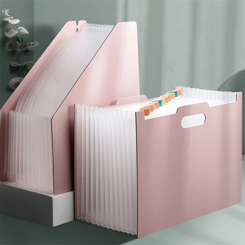 Multilayer Vertical Organizer Pack for Exam Papers Student File Folders with Expansion Bag Paper Sorting And Storage Solution