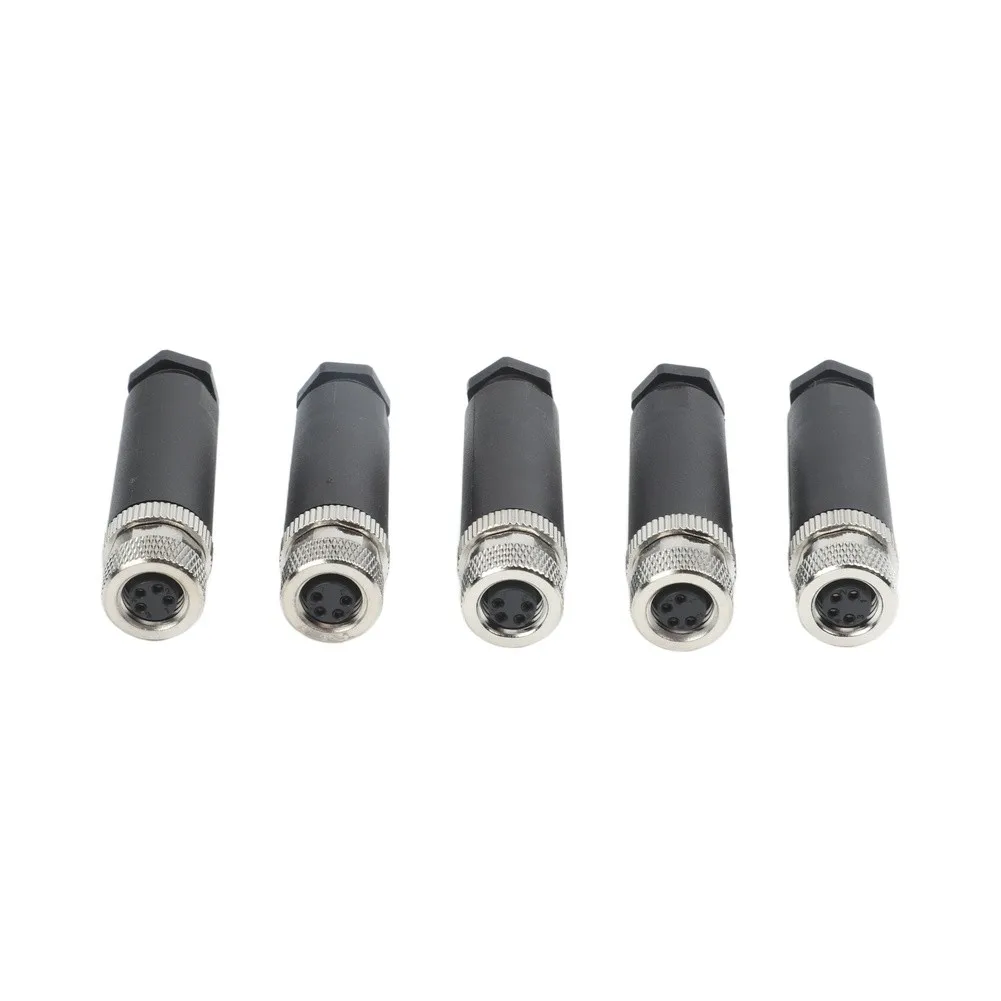 IP67 Waterproof 3-4 Pin M8 Connector Harsh Environment Use -40 C To 105 C -40 C To 105 C Data And IO Signal Support