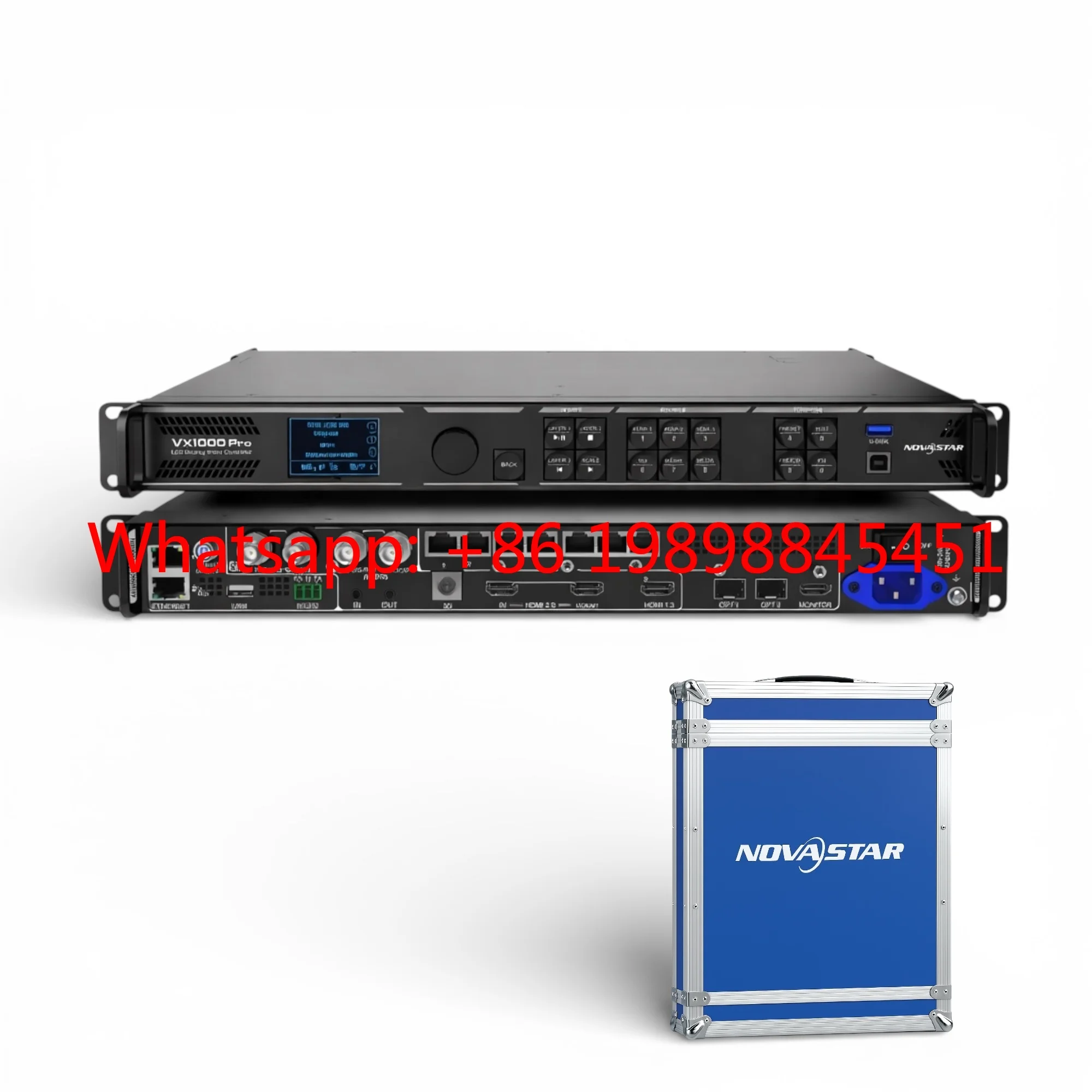 Novastar VX1000 Pro LED Processor 10 Ports 6.5M Pixels 4K Flight Case Controller