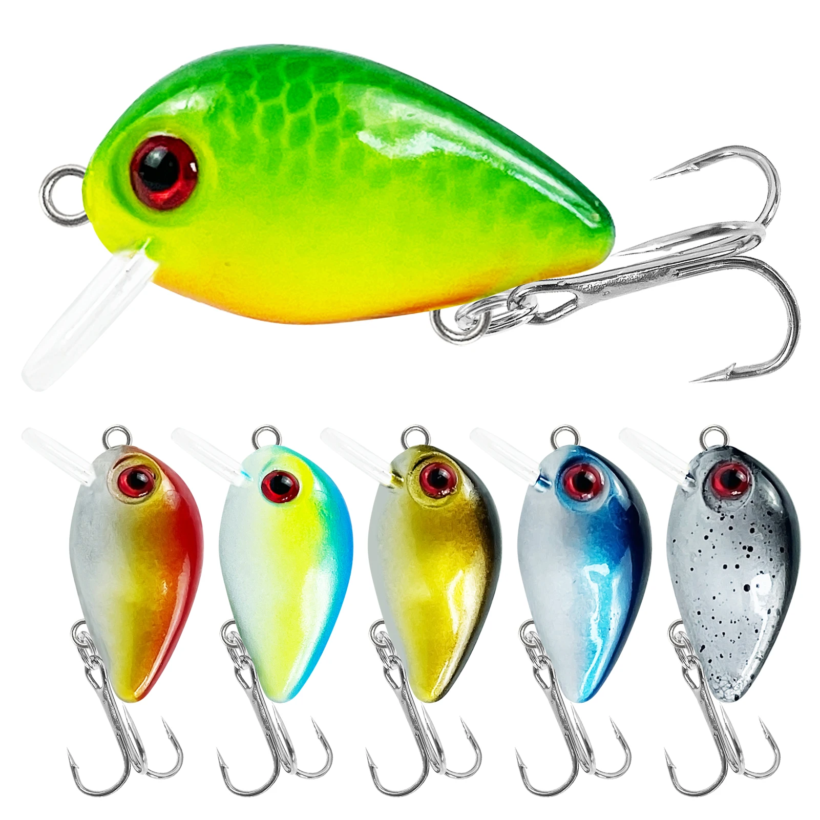 Free Fisher Crankbait duro de superficie para trucha y lubina - imagen 2