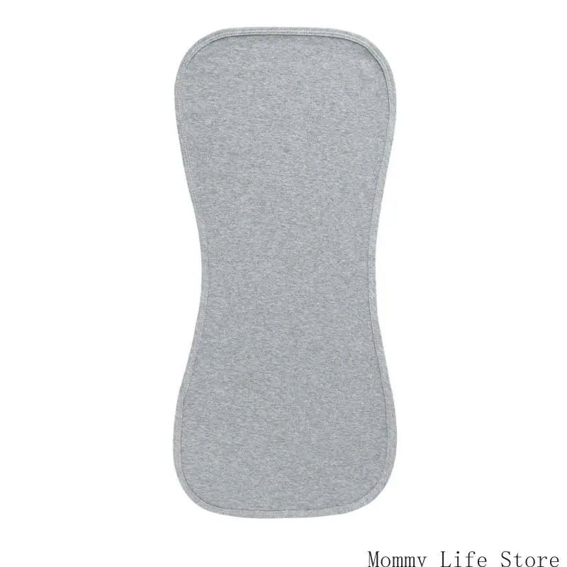 

Baby Burp Cloth, 1 Set Drooling Bib Teething Nursing Bib Soft Absorbent Saliva Towel Breathable Cotton Shoulder Pad