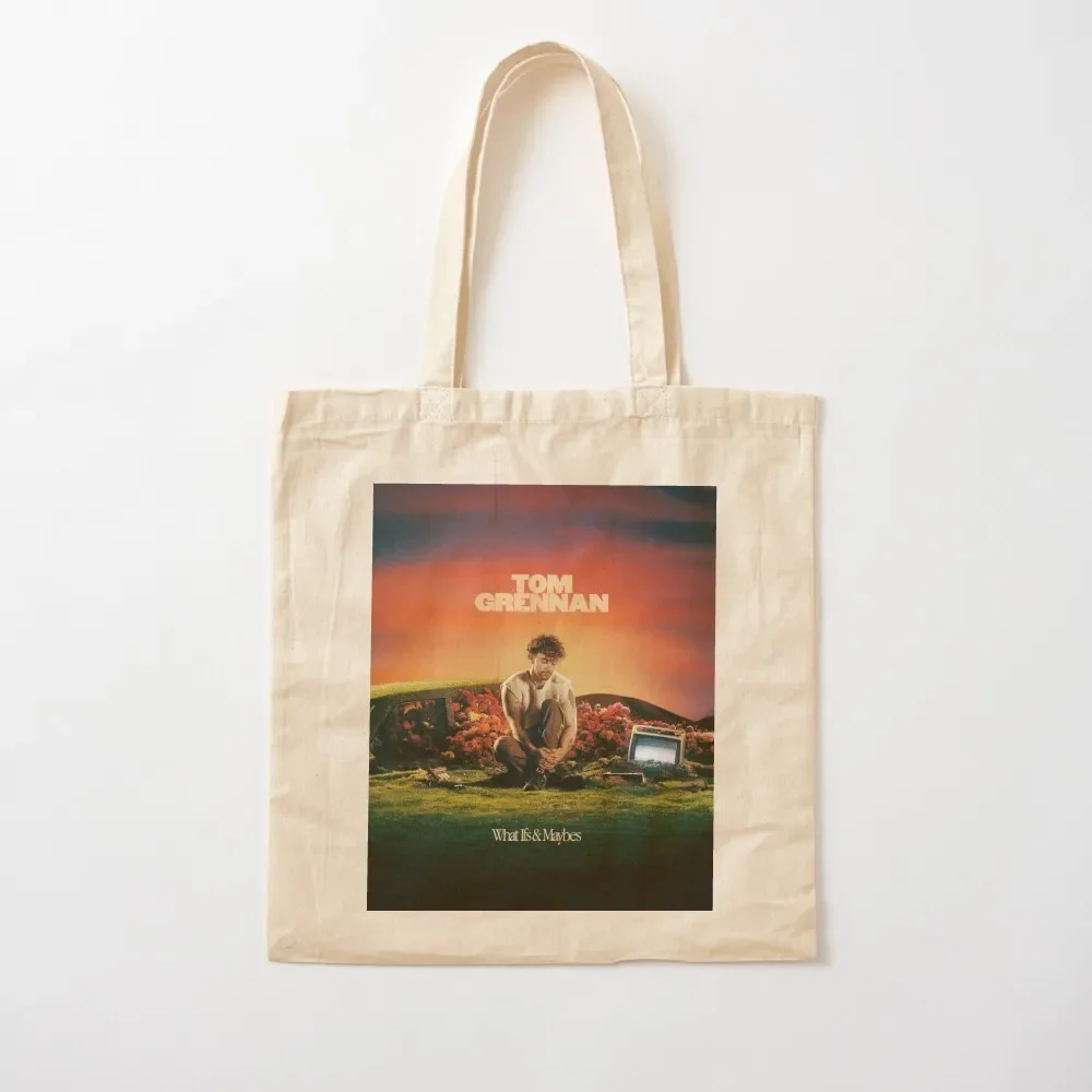 

TOM GRENNAN - WHAT IFS & MAYBES Tote Bag Women's shopper cute pouch bag tote bags cloth bags Custom bag