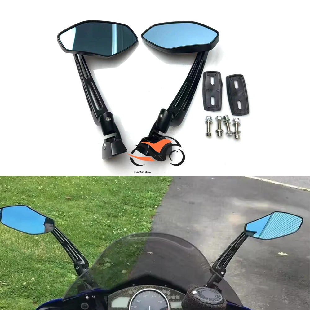 

10mm Motorcycle Rearview Mirror Case for SUZUKI GSR250 GSR400 GSR600 GSR750 SV650 SV1000 GSX-S1000