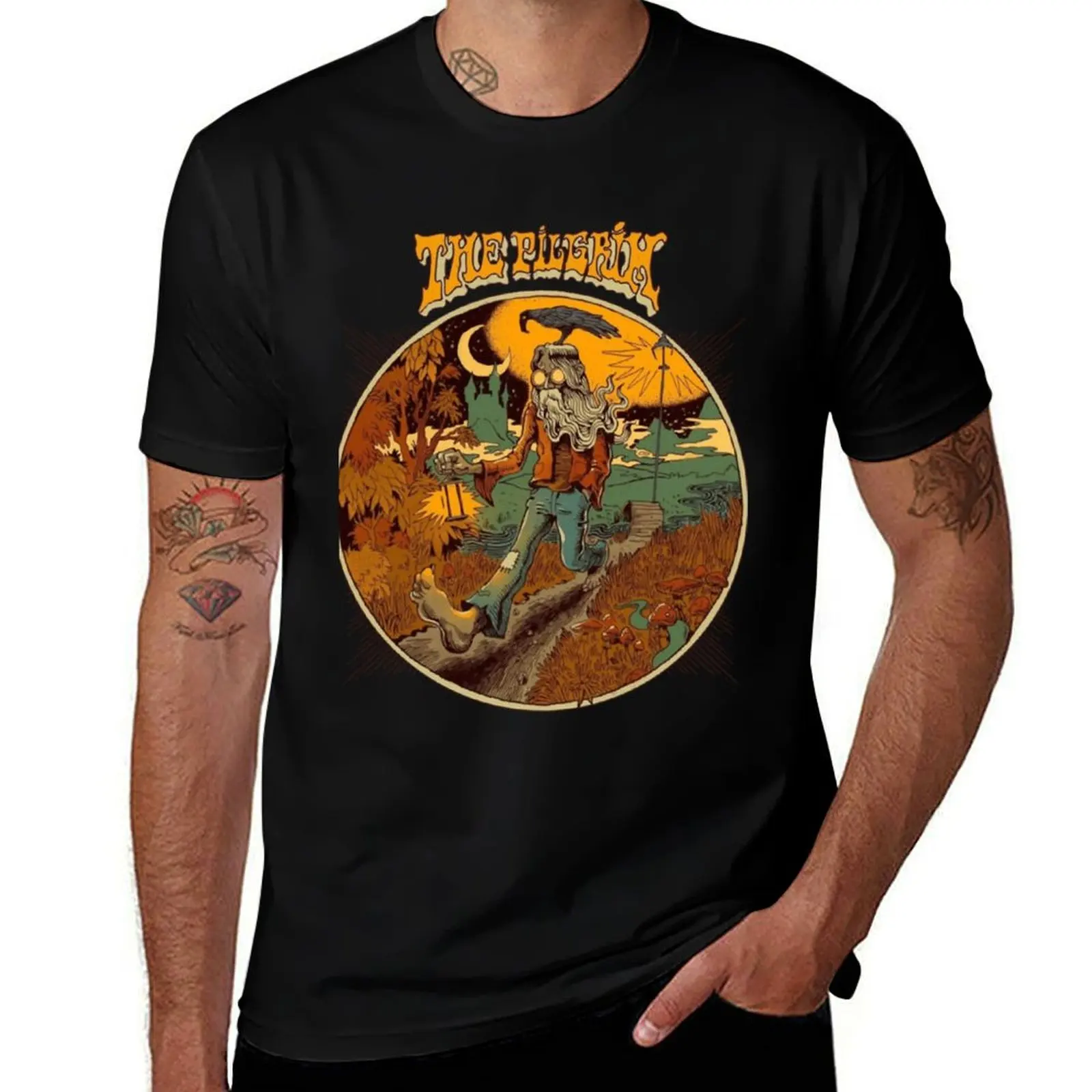 Extensive Touring Original The Pilgrim T-Shirt Work Wear Short Sleeve T-Shirt