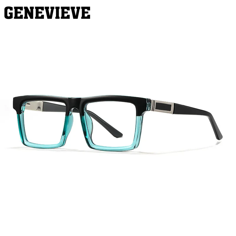 جنيف نظارات قراءة جديدة وبسيطة للرجال مخصصة فوتوكروميك مضادة للضوء الأزرق يمكن تخصيصها وصفة طبية #5