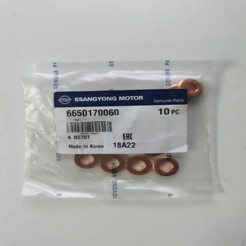 6650170060 لـ KGMssangyong Rexton Kyron Actyon حاقن الوقود طوقا D20DT #3