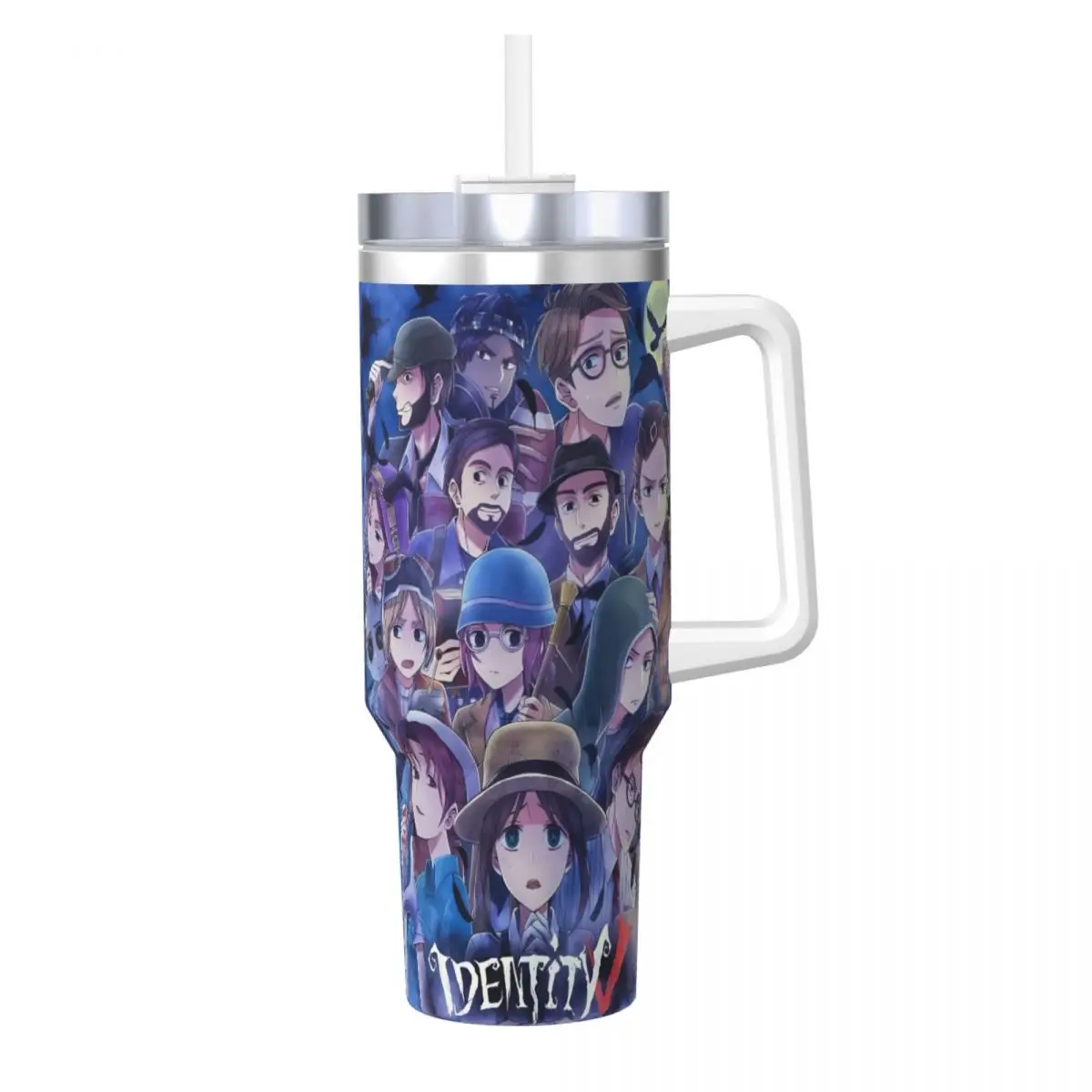 Identitys Vs Stainless Steel Tumbler Camping Mugs Cup Large Capacity Thermal Mug Insulated Cold and Hot Milk Tea Water Bottle