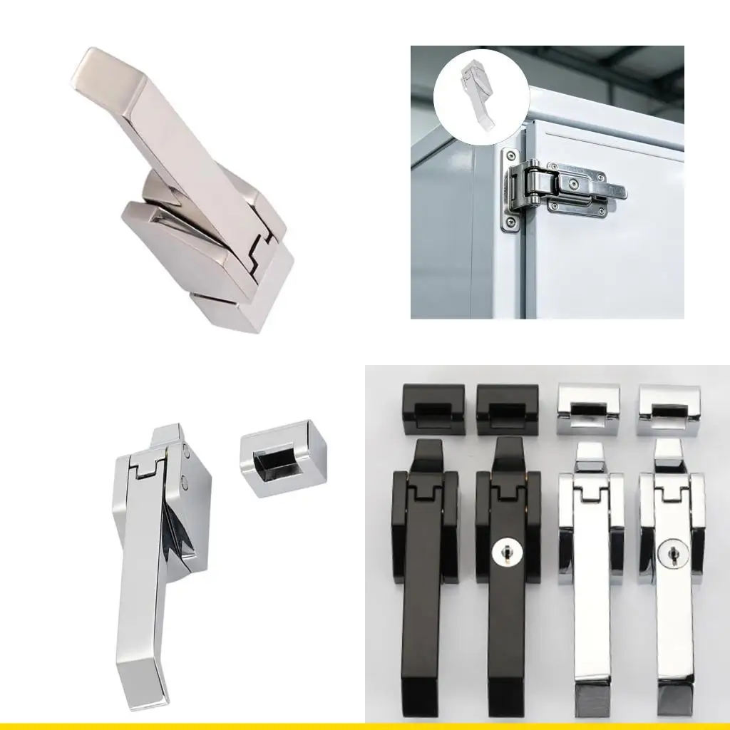 

SZCH Freezer Cabinet Lock Zinc Alloy Construction Replacement Refrigerator Latches Lock