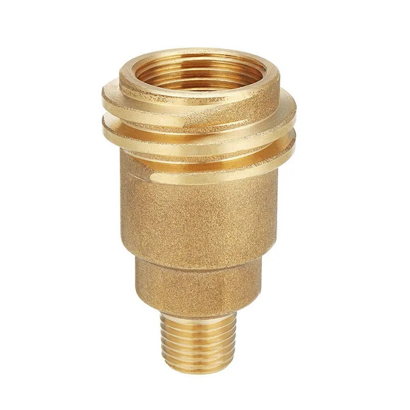 A34R QCC1 Moer Propaan Gas Fitting Slang Adapter Met 1/4Inch Buitendraad Propaan Quick Connect Fittings Propaan adapter