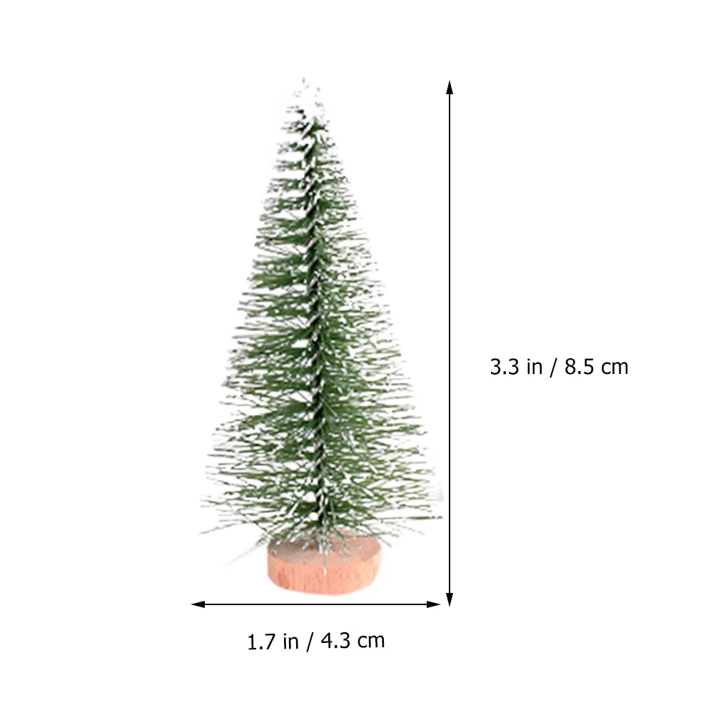 

15 pcs Christmas Craft Decors Resin Miniatures Snow Scene Ornaments 3D Cartoon Desktop Decorations For Home Office Car Party