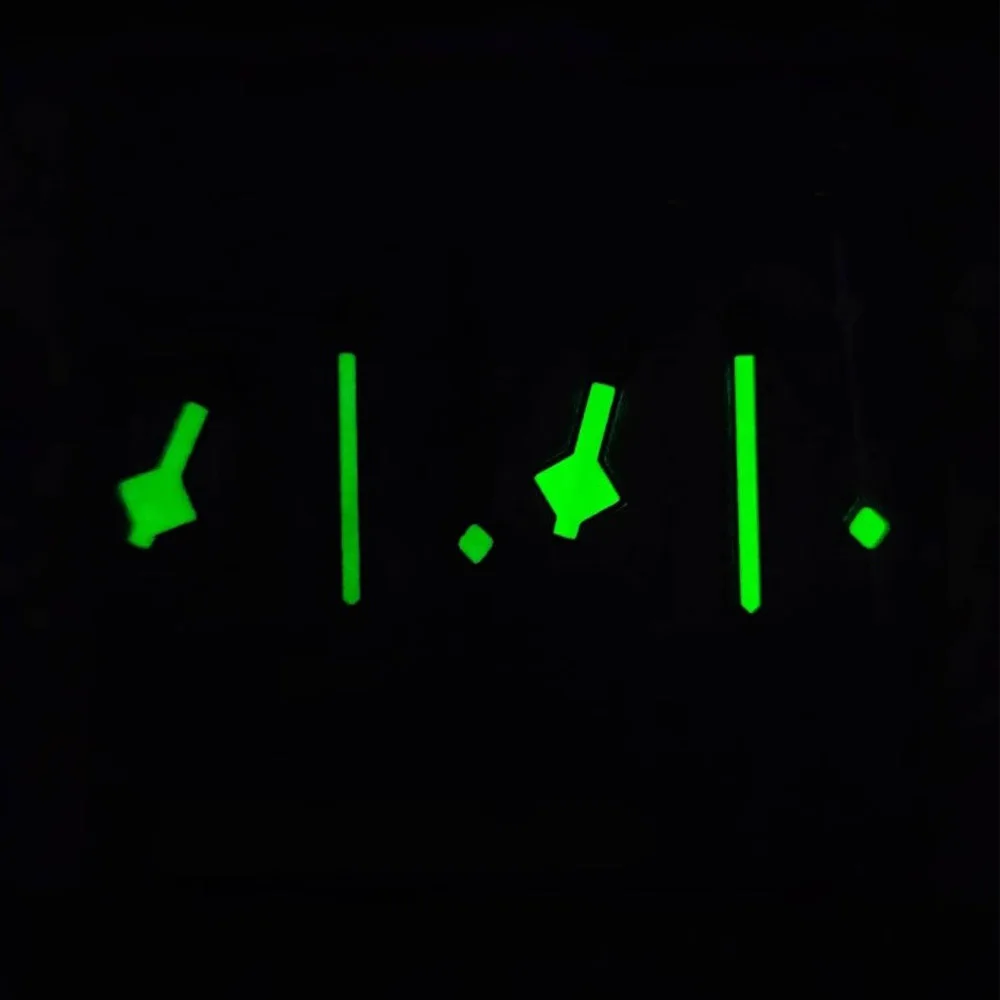 NH35 Wijzers Zwart Rose Goud Zilver Goud Horloge Wijzers Geschikt NH35 NH36 7S26 4R35 4R36 Beweging Groene Lichtgevende Horloges Pointer