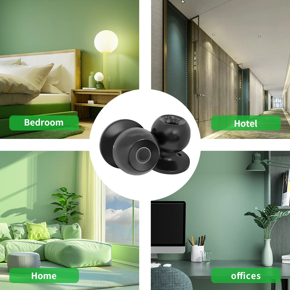 قفل باب من الألومنيوم مفتاح بصمة الإصبع الذكي فتح أقفال الأبواب الإلكترونية الرقمية بلوتوث Tuya APP التحكم عن بعد شحن USB