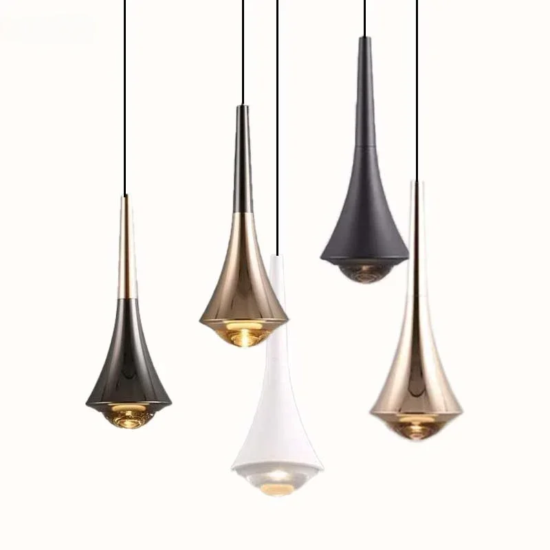 

LED bedside chandelier Full spectrum adjustable small Bedroom bar restaurant modern simple cable light