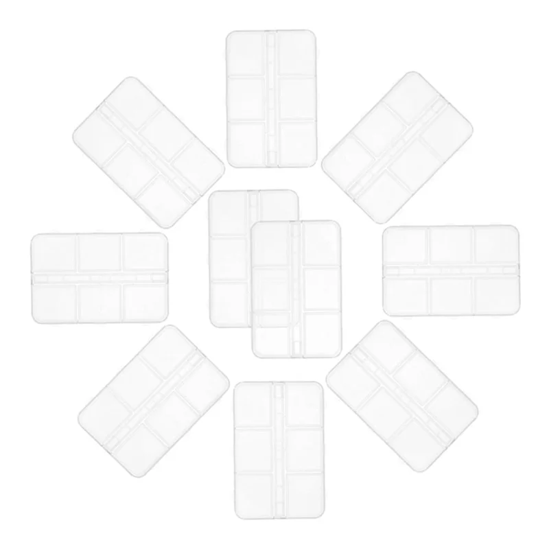 

10Pcs Nail Art Storage Box Nail Charm Storage Boxes Art Organizer Manicure Case Small Craft Organizers Jewelry Container Durable