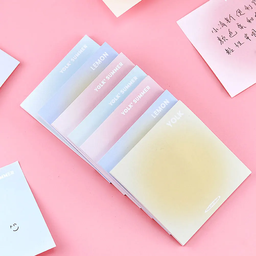 

10pcs Sticky Self Adhesive Portable Reminder Paper For Message Note School Self Adhesive Message Note Home Use