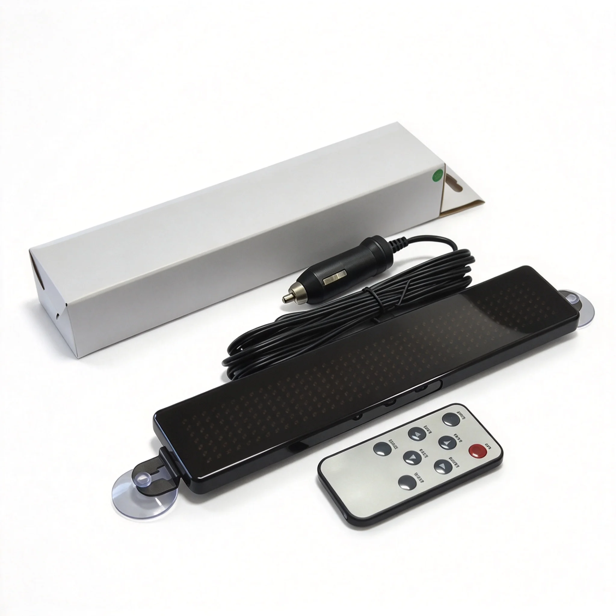 LED Car Strip Screen Display Remote Control Advertising Rear Window LED Vehicle Sign Programmable Display Text
