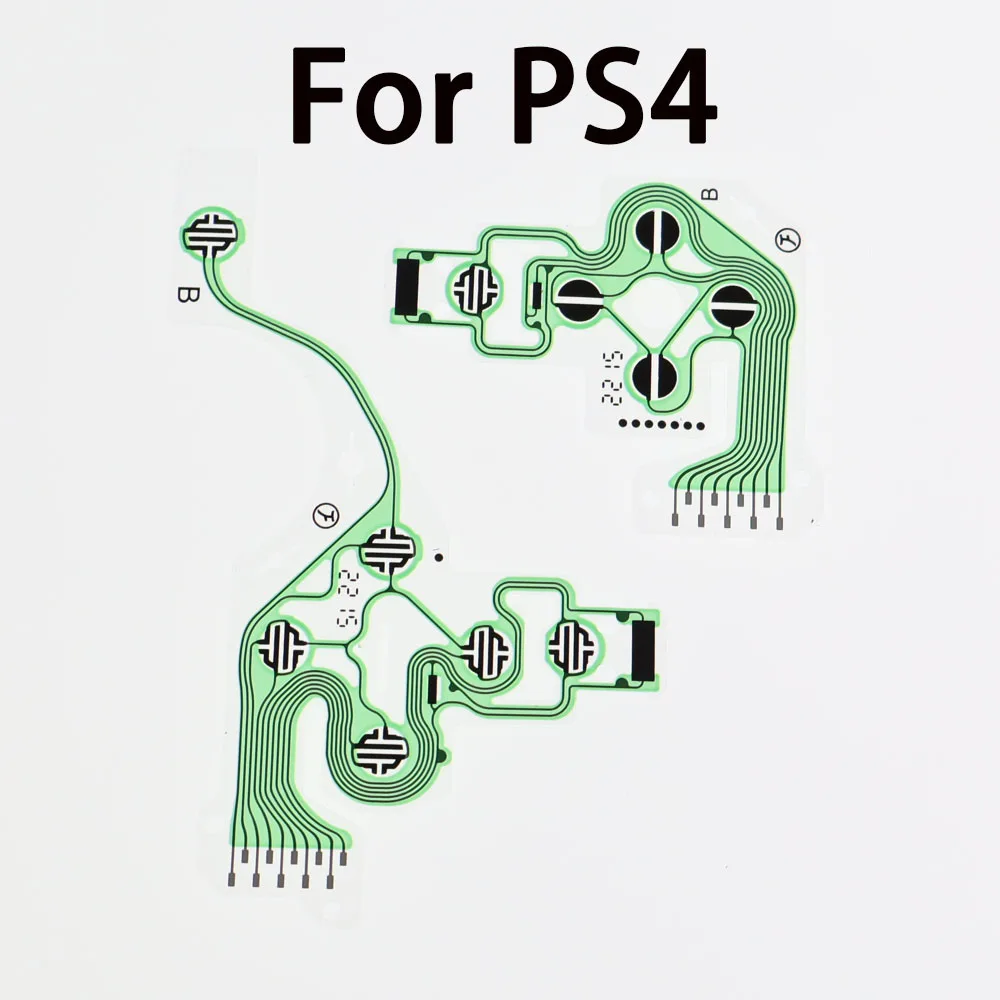 2 قطعة ل PS4 برو سليم تحكم موصل فيلم لوحة المفاتيح الكابلات المرنة ل Dualshock 4 الشريط لوحة دوائر كهربائية