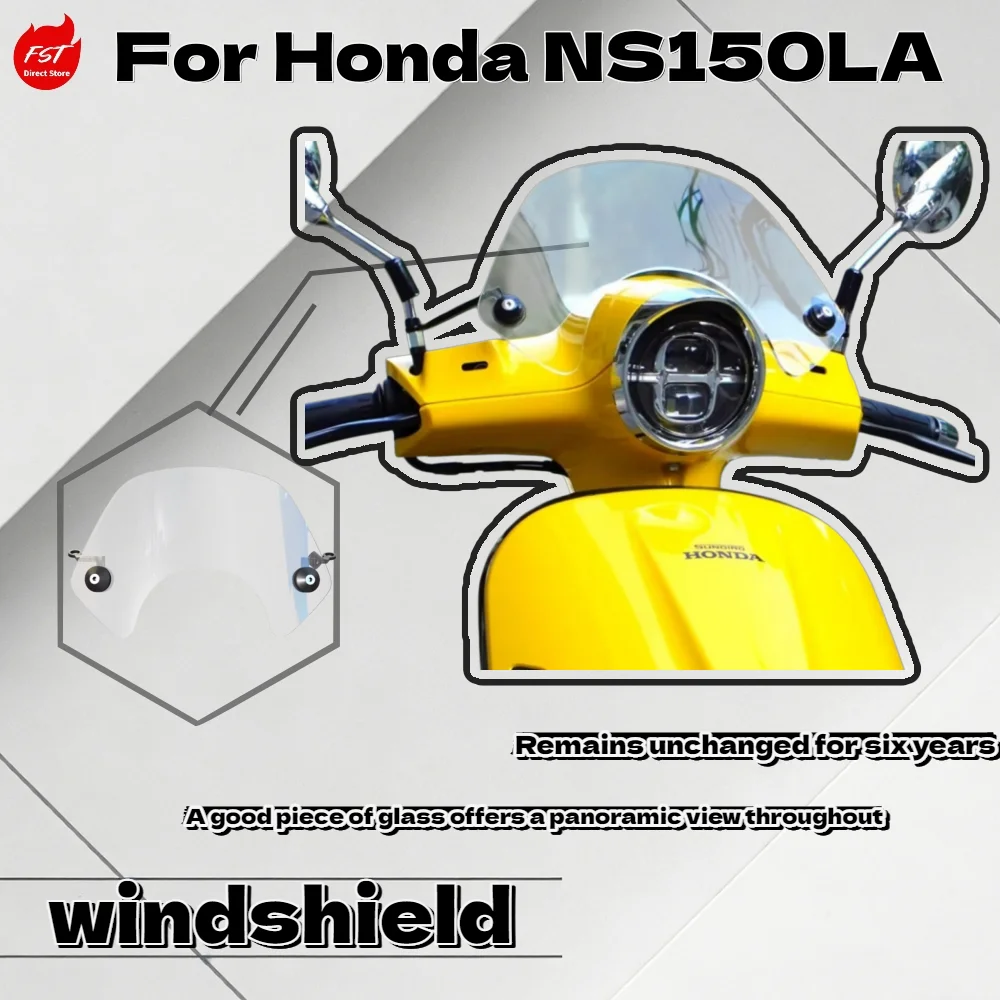 

Ветровое стекло в гоночном стиле для скутера Honda NS150LA, модифицированный передний ветроотражатель, аксессуар