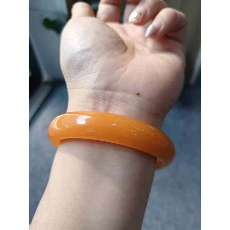 

Natural Huanglong Jade Bracelet A Goods Women's Exquisite Fashion Jade Bracelet