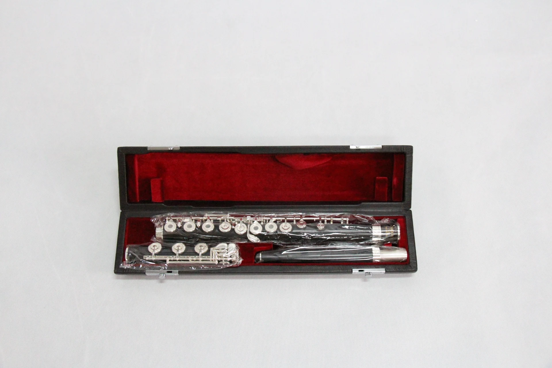FFL-600S Professional C Flute High End Silver Plated Finish Enony Performance Instrument Flute With Maple Wood Case