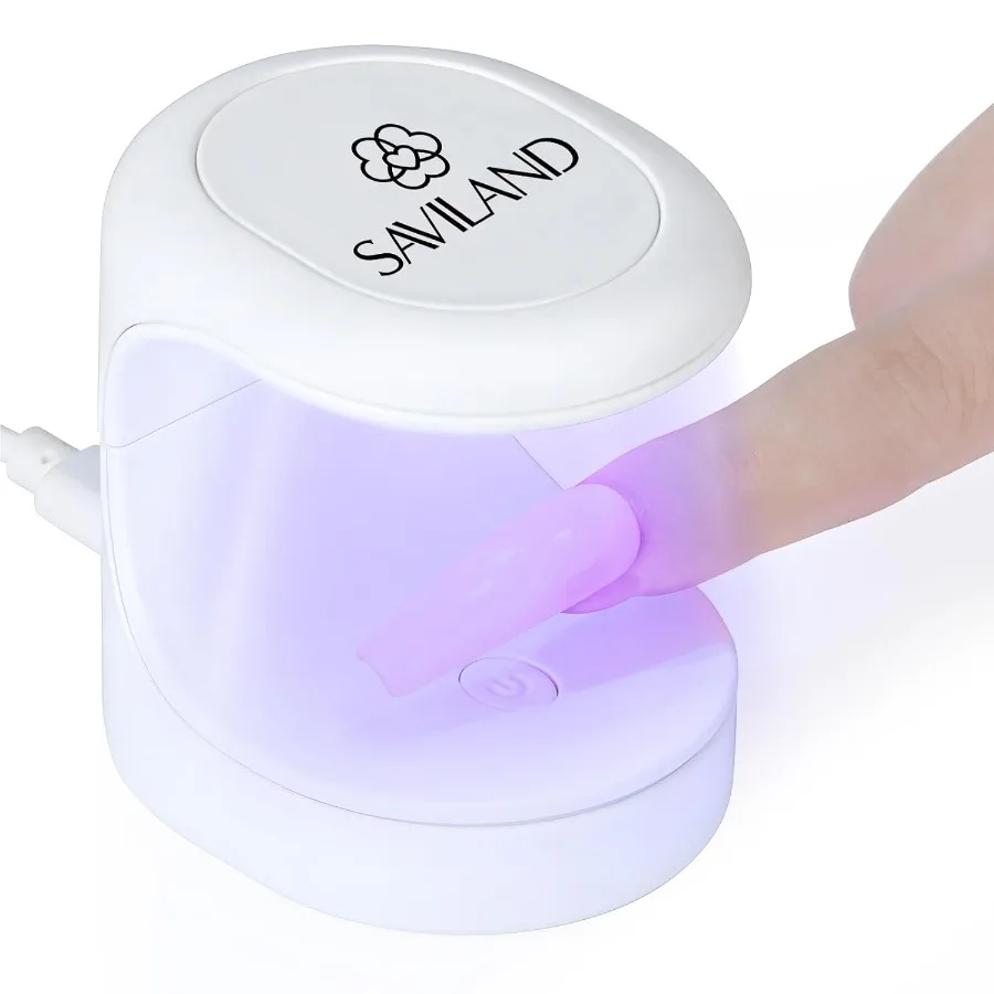 

Portable 16W UV LED Nail Lamp for QuickDry Gel Polish Application Ideal for DIY Nail Art Enthusiasts and Beginners Compact Curi