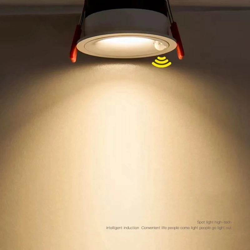 المضادة للوهج Led التعريفي الأضواء الضيقة جزءا لا يتجزأ من رقيقة جدا 9 واط Led النازل يصلح لتناول الطعام مكتب غرفة نوم الإضاءة 4000K