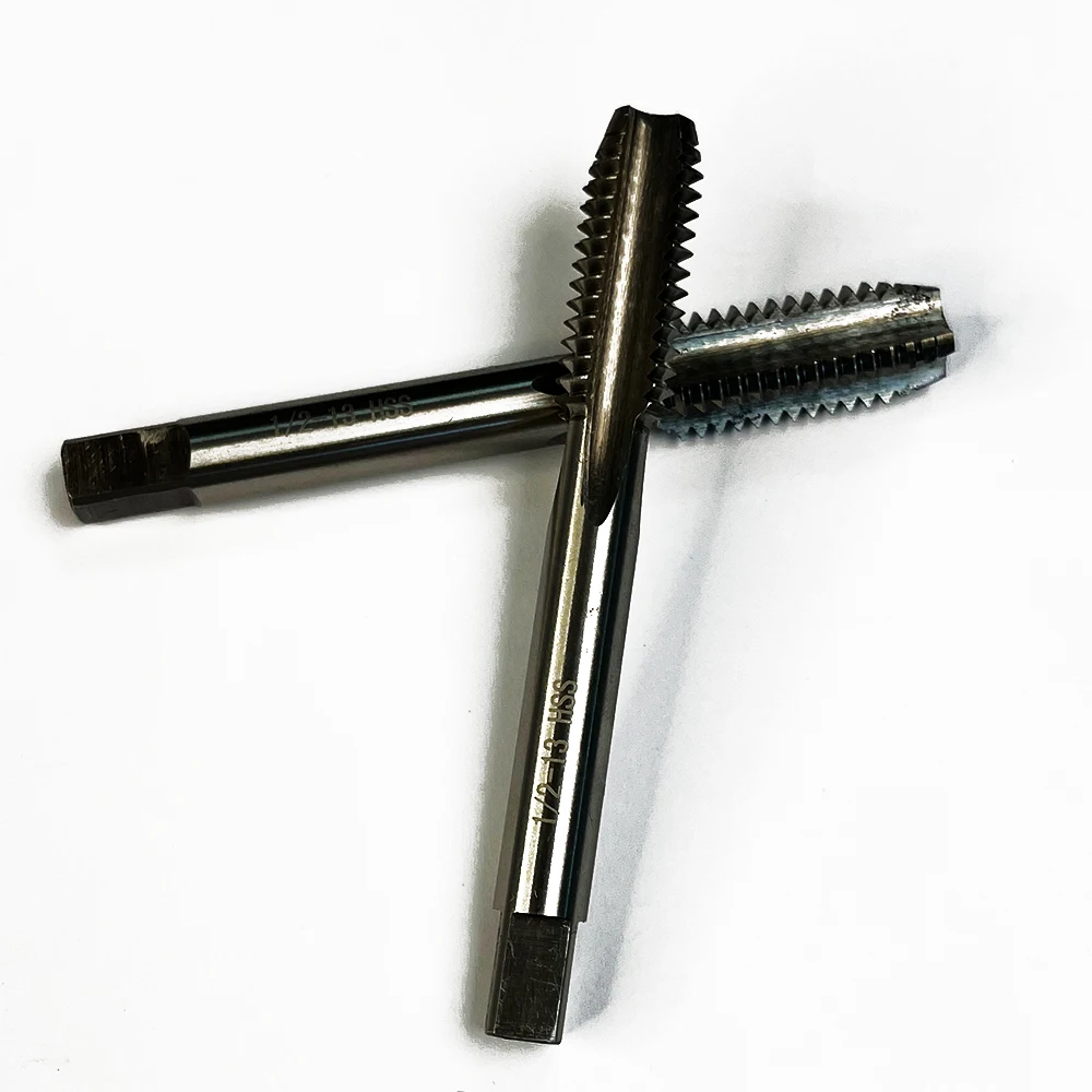 HUAZHICHUN 1PC Tap 1/2"-13 UNF HSS Metric Thread Tap